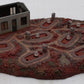 Lionel 6-24112 O Gauge Oil Field With 7 Oil Wells & Bubble Tubes VG/Box