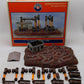 Lionel 6-24112 O Gauge Oil Field With 7 Oil Wells & Bubble Tubes VG/Box