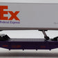 Lionel 6-19440 O Gauge Flatcar with FedEx Trailer #6424 EX/Box