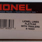 Lionel 6-16323 O Gauge Lionel Lines Flatcar w/ Trailers EX/Box
