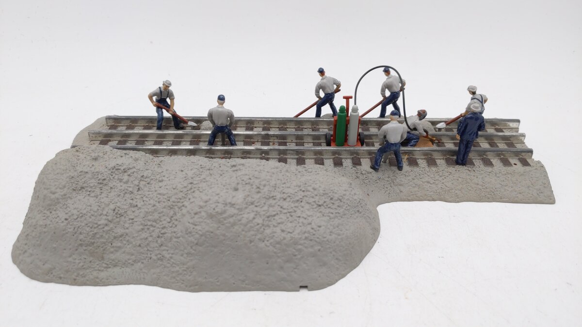 Lionel 6-24105 O Operating Track Gang with Blue LED EX/Box