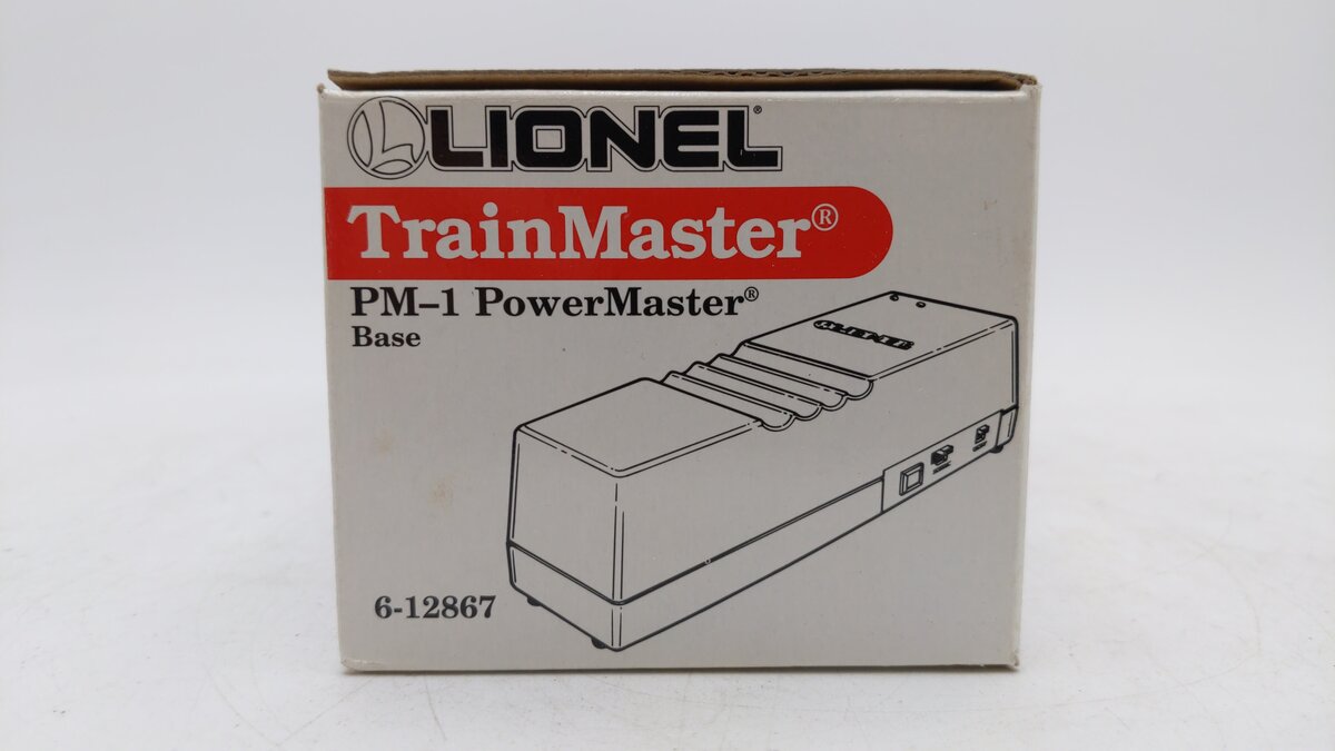 Lionel 6-12867 O PM-1 TrainMaster Command PowerMaster Switch Controller EX/Box