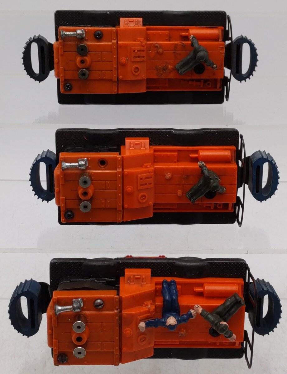 Lionel 50 Vintage O Motorized Gang Cars [3] VG