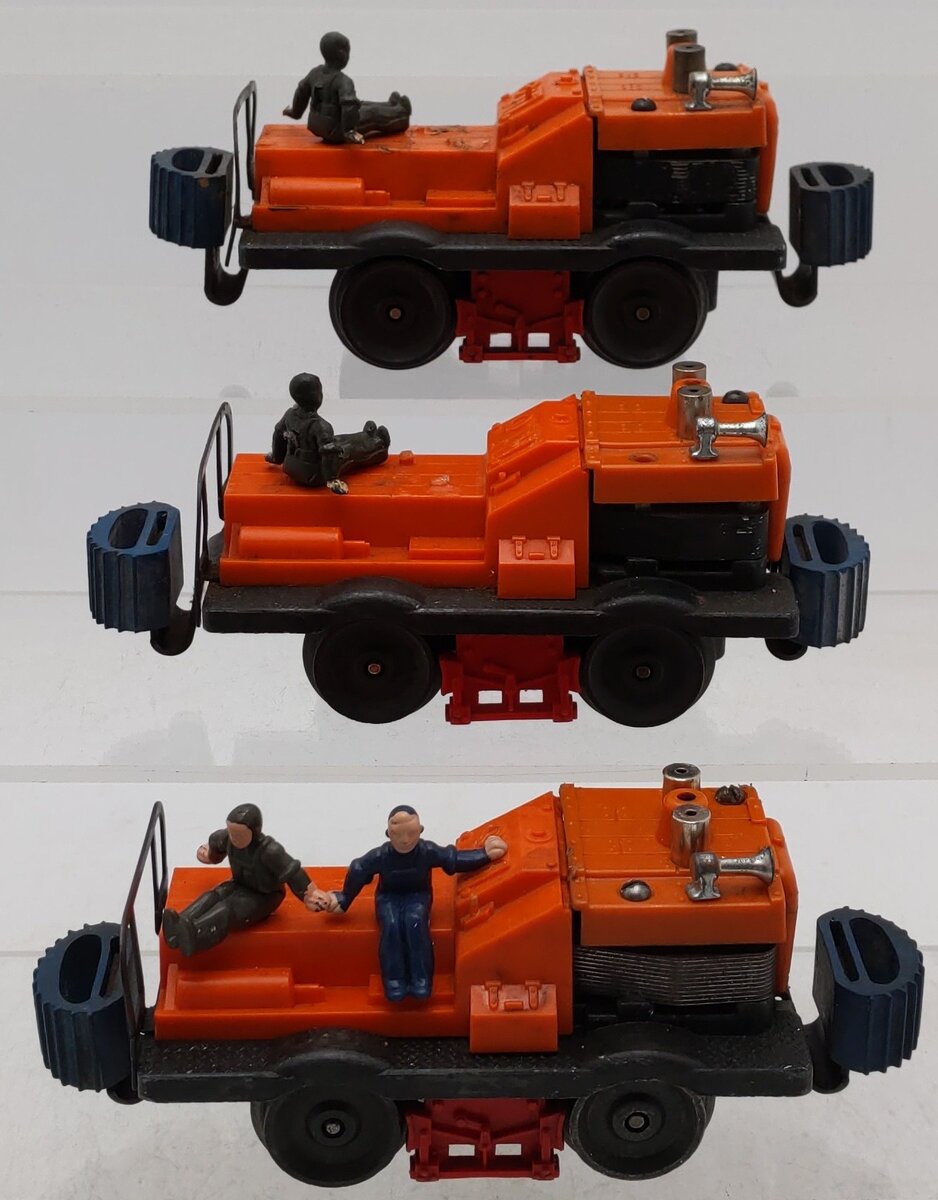 Lionel 50 Vintage O Motorized Gang Cars [3] VG