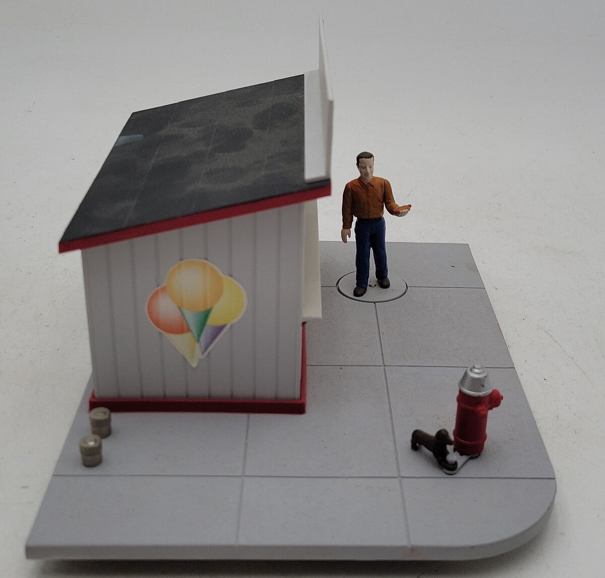 Lionel 6-14160 O Animated Frank's Hot Dog Stand EX
