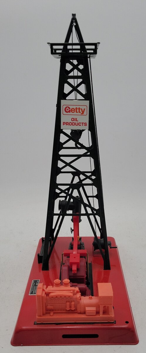 Lionel 6-2305 O Gauge Getty Operating Oil Derrick And Pump EX