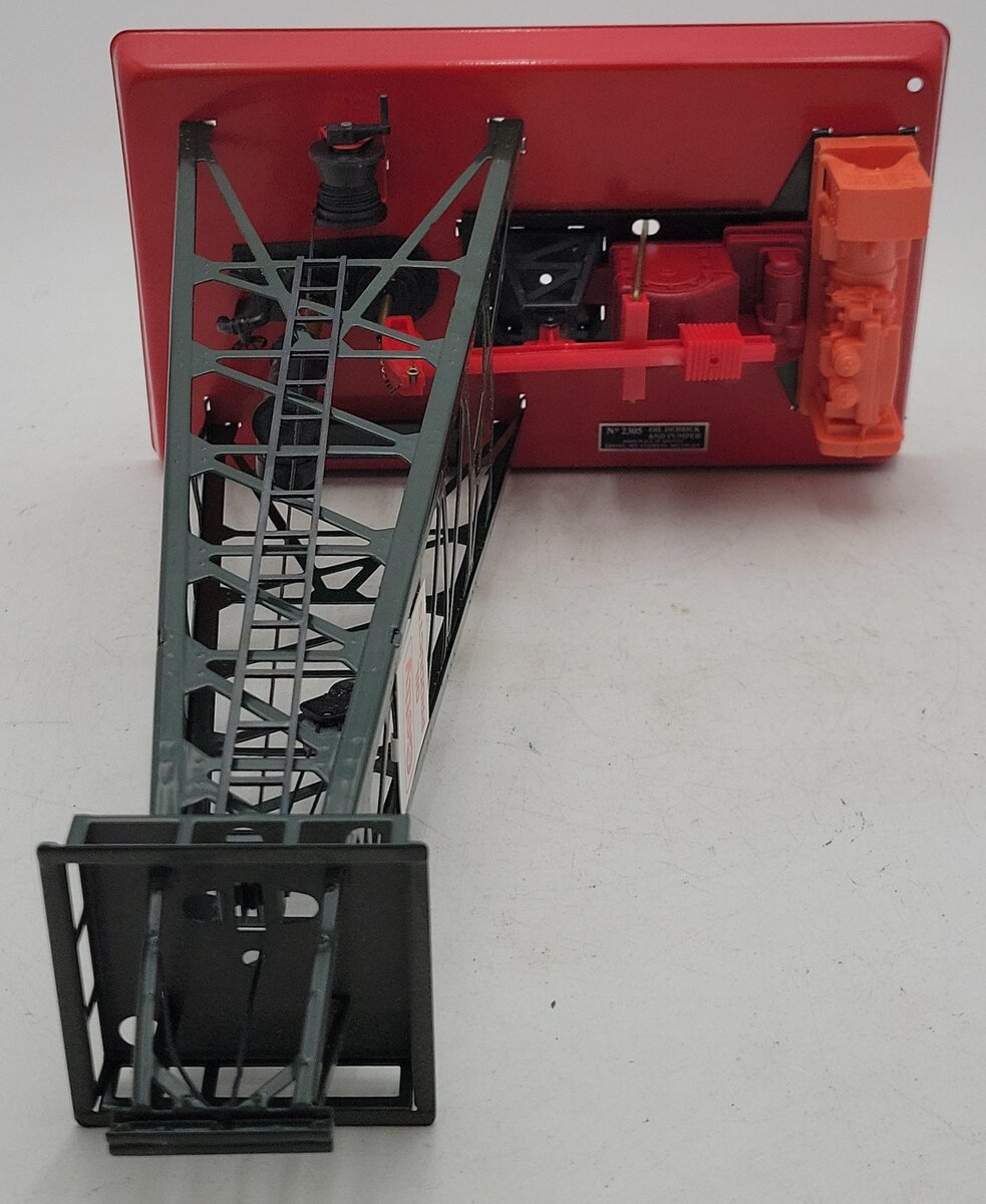 Lionel 6-2305 O Gauge Getty Operating Oil Derrick And Pump EX