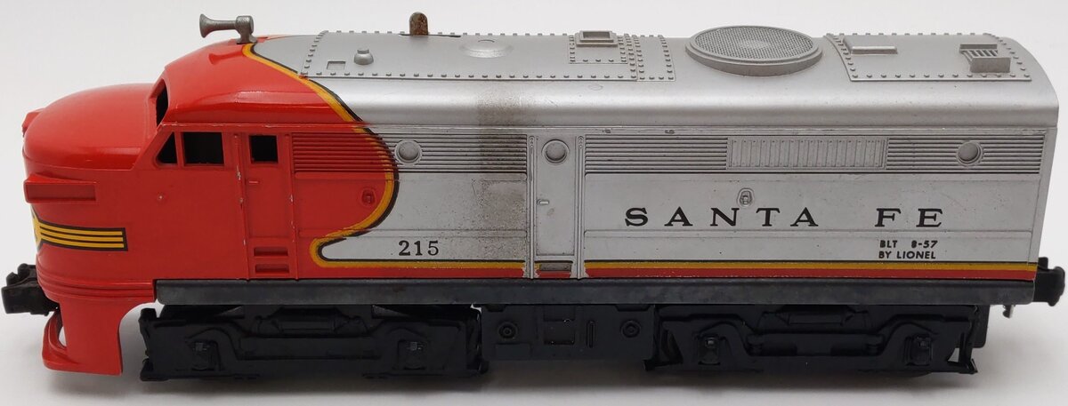 Lionel 215 Vintage O Santa Fe Powered Alco Diesel VG