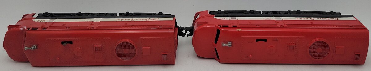 Lionel 211 Vintage O Texas Special AA Diesel Set VG