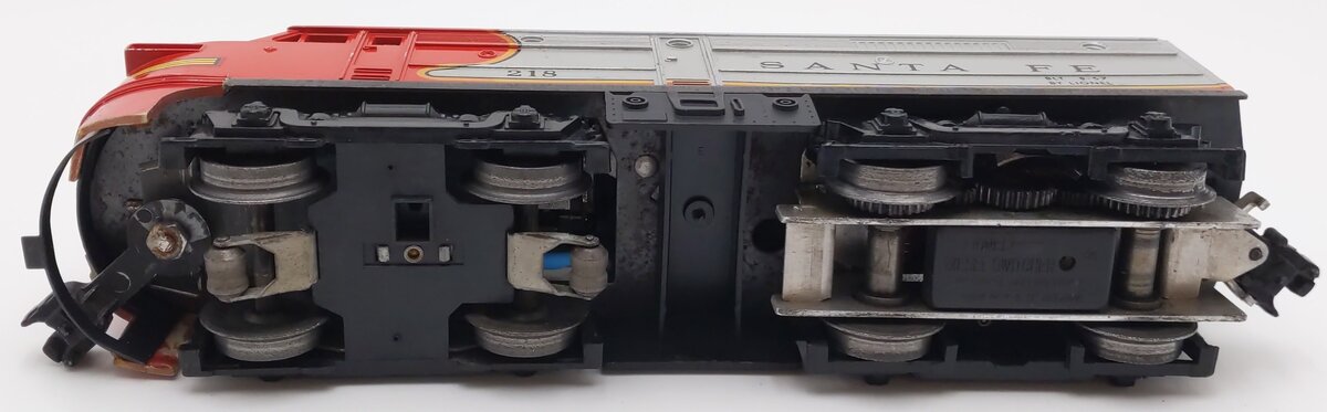 Lionel 218 Vintage O Santa Fe Alco Powered A Diesel Locomotive VG