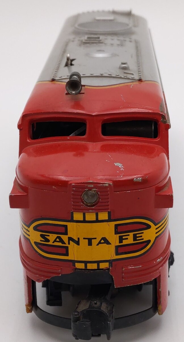 Lionel 218 Vintage O Santa Fe Alco Powered A Diesel Locomotive VG