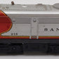 Lionel 218 Vintage O Santa Fe Alco Powered A Diesel Locomotive VG