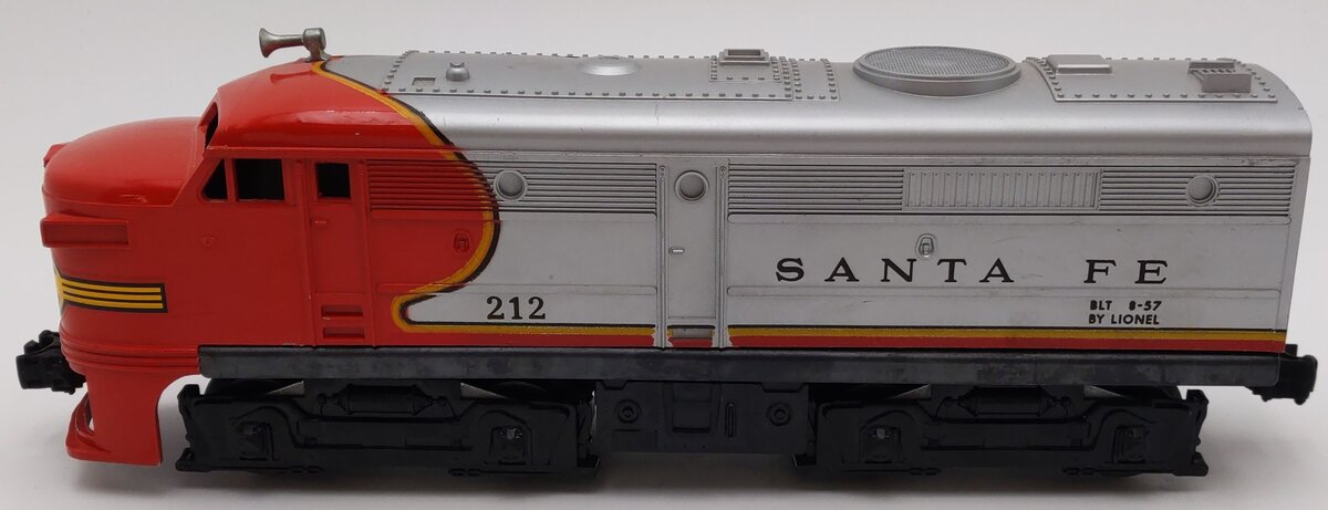 Lionel 212 Vintage O Santa Fe Alco A Dummy Unit VG