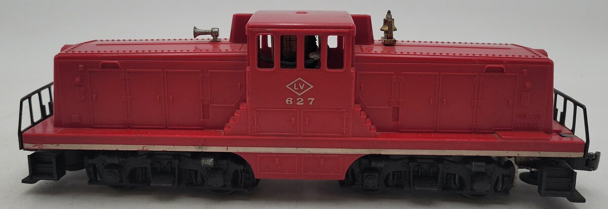 Lionel 627 Vintage O Gauge Lehigh Valley 44 Ton Diesel Locomotive VG