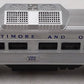 Lionel 400 Vintage O Powered Baltimore & Ohio Commuter Car VG