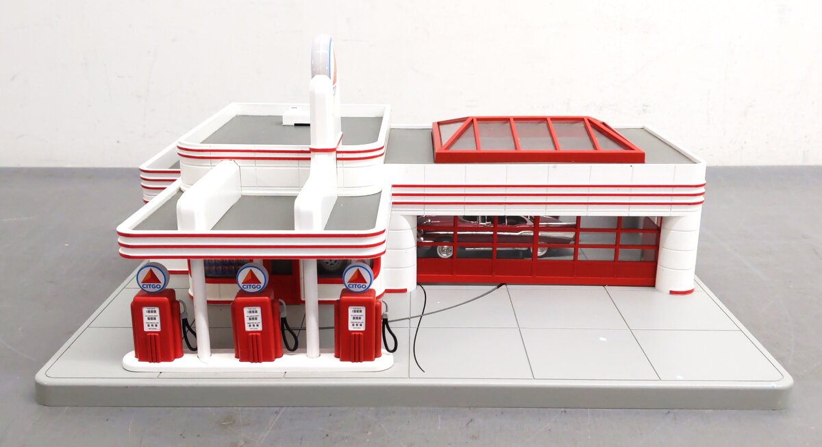 MTH 30-9113 O Operating Citgo Gas Station EX
