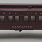 Lionel 2628 Vintage O Lionel Lines Madison Heavyweight "Manhattan" Passenger Car VG