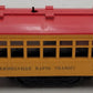 Lionel 60 Vintage O Lionelville Motorized Rapid Transit Trolley VG
