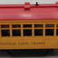 Lionel 60 Vintage O Lionelville Motorized Rapid Transit Trolley VG