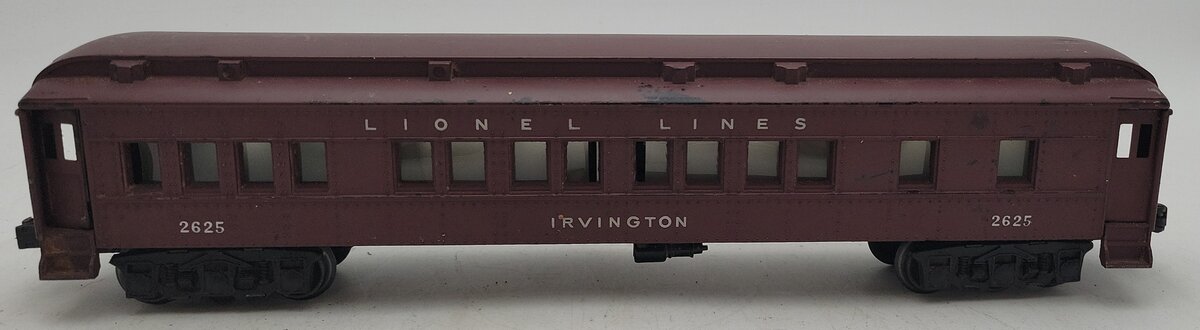 Lionel 2625 Vintage O Lionel Lines Madison Heavyweight Irvington Passenger Car VG