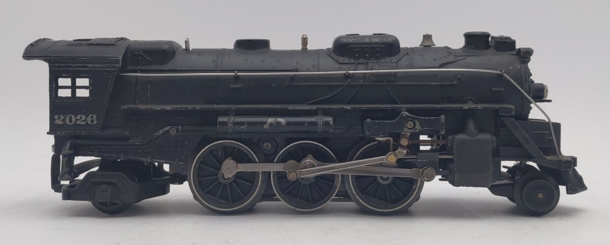 Lionel 2026 Vintage O 2-6-2 Die-Cast Steam Locomotive - Early Version VG