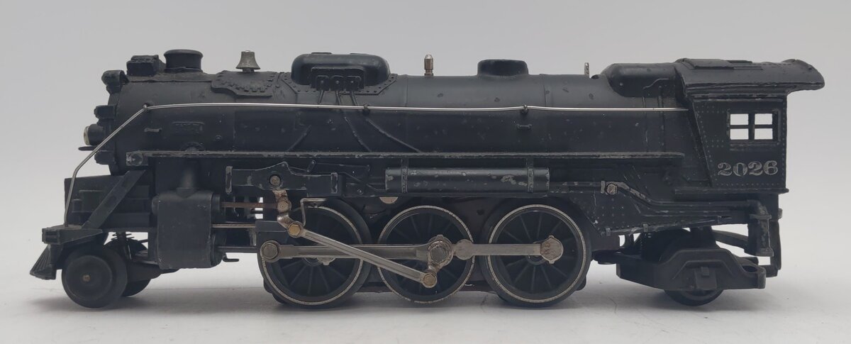 Lionel 2026 Vintage O 2-6-2 Die-Cast Steam Locomotive - Early Version VG