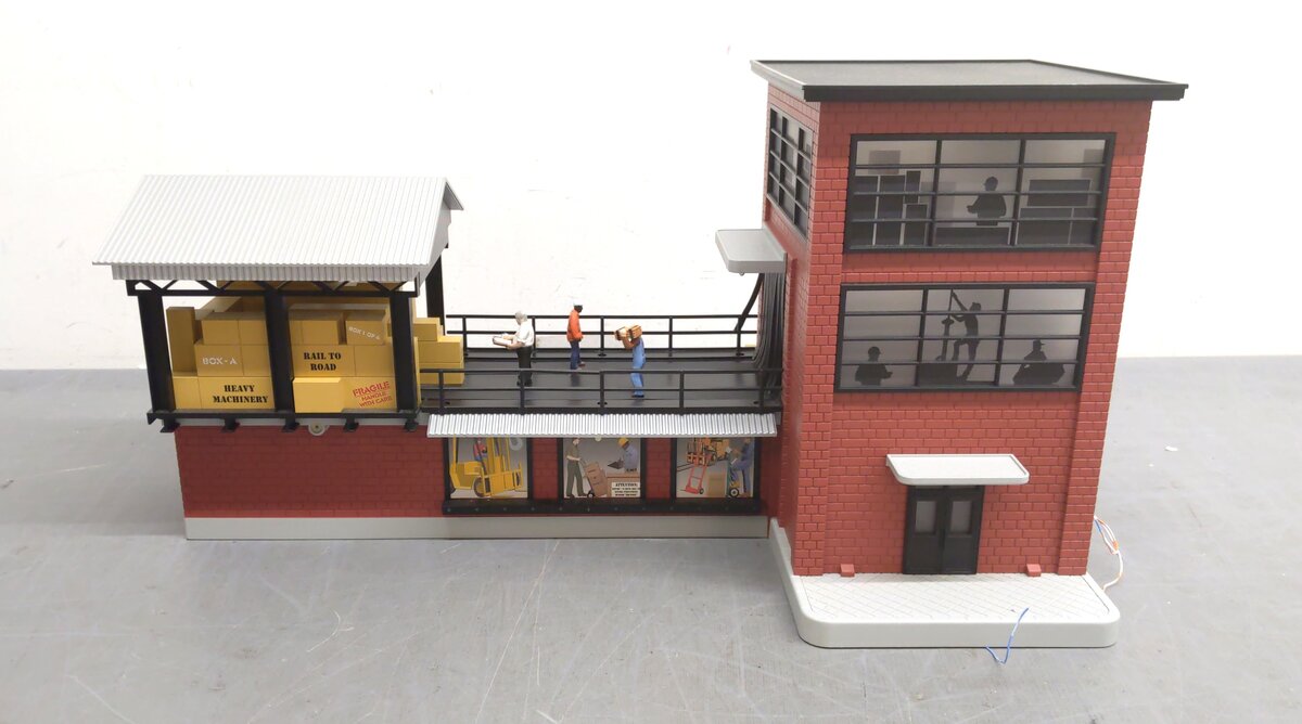 MTH 30-9110 O Gauge Operating Transfer Dock EX