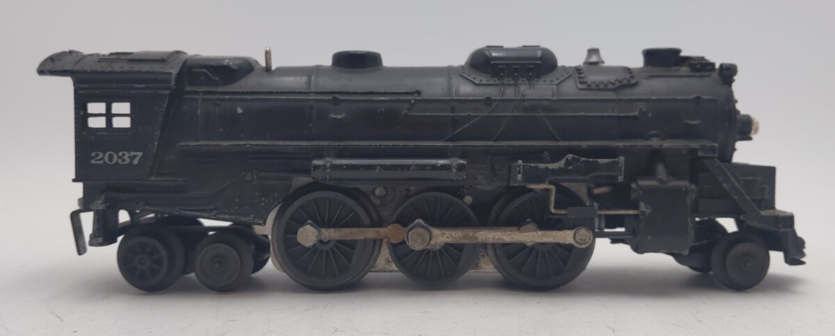 Lionel 2037 Vintage O 2-6-4 Die-Cast Steam Locomotive VG