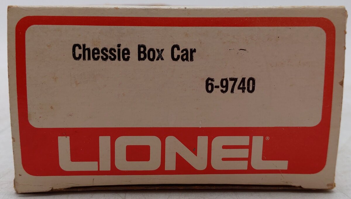 Lionel 6-9740 O Gauge Chesapeake & Ohio/Chessie System Box Car VG/Box