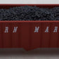 Lionel 6-17129 O Gauge Western Maryland 3-Bay Hopper Car w/Coal Load #9300 EX/Box