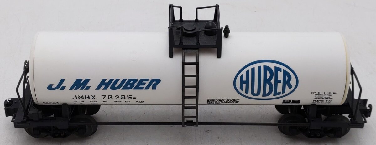 Lionel 6-17913 O Gauge JM Huber Unibody Tank Car #76295 EX/Box