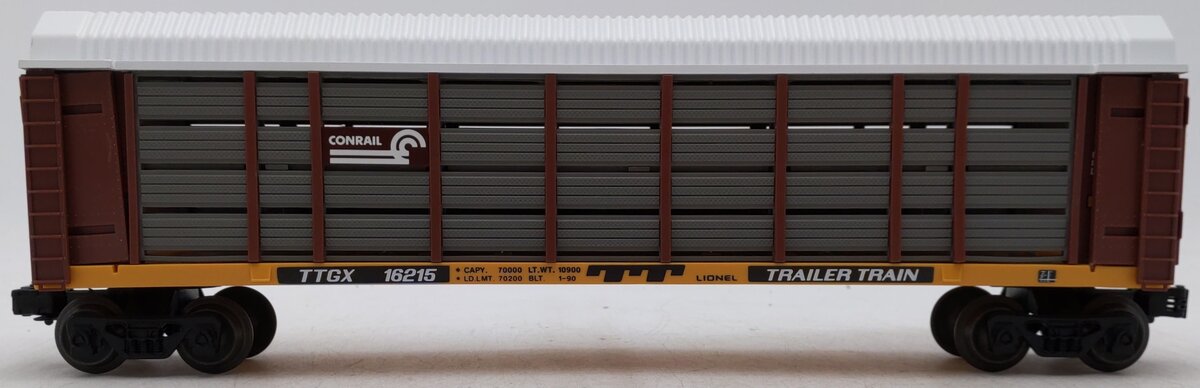 Lionel 6-16215 O Gauge Conrail Two Tier Auto Carrier VG/Box