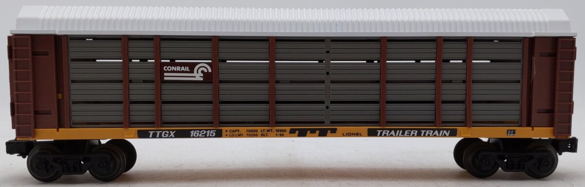 Lionel 6-16215 O Gauge Conrail Two Tier Auto Carrier VG/Box