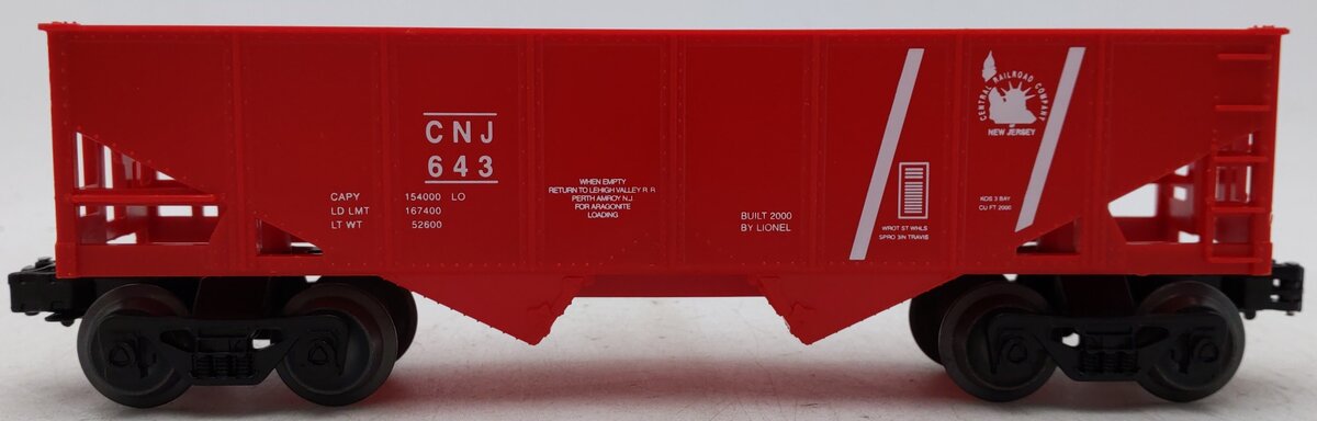 Lionel 6-16444 Central New Jersey 2-Bay Hopper EX/Box