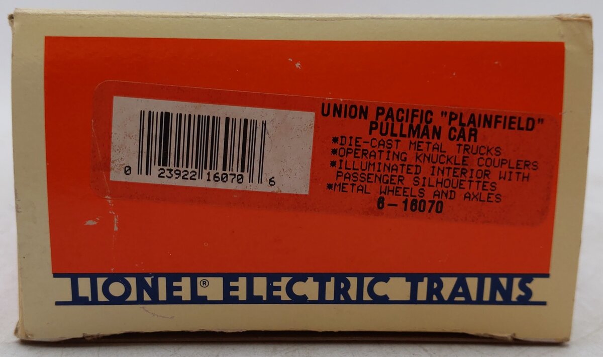 Lionel 6-16070 O Gauge Union Pacific 