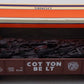 Lionel 6-17408 O Gauge Cotton Belt Gondola with Scrap Load #9820 EX/Box