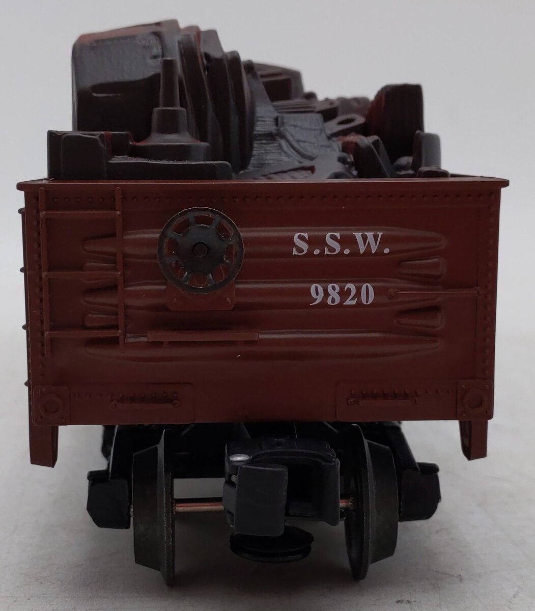 Lionel 6-17408 O Gauge Cotton Belt Gondola with Scrap Load #9820 EX/Box