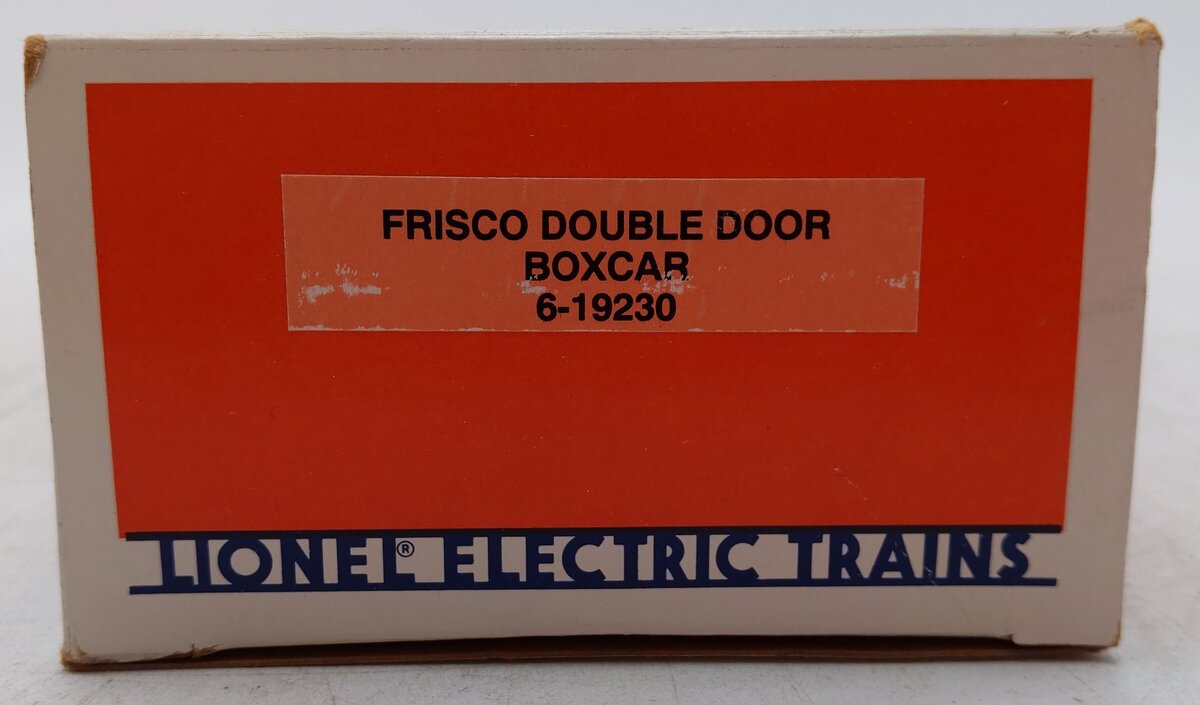 Lionel 6-19230 O Gauge Frisco Double Door Boxcar VG/Box