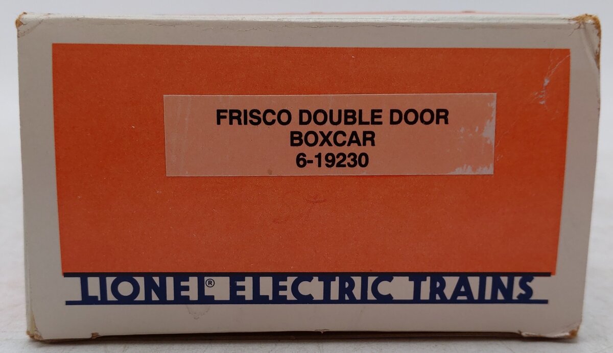 Lionel 6-19230 O Gauge Frisco Double Door Boxcar VG/Box