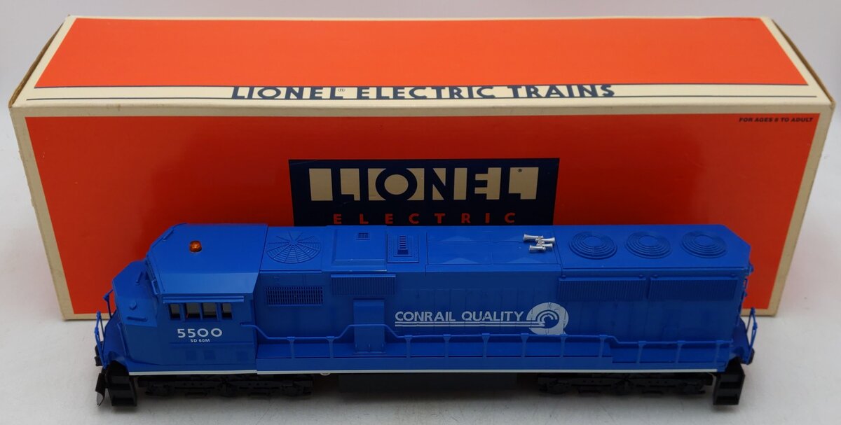 Lionel 6-18216 O Gauge Conrail SD-60M Powered Diesel Locomotive #5500 EX/Box