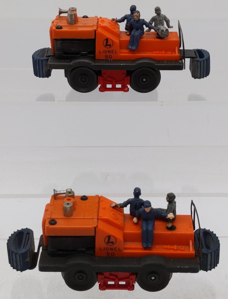 Lionel 50 Vintage O Motorized Gang Cars [2] VG