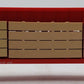 Lionel 6-16381 O Gauge CSXT Center I-Beam Flatcar w/ Wood Load EX/Box