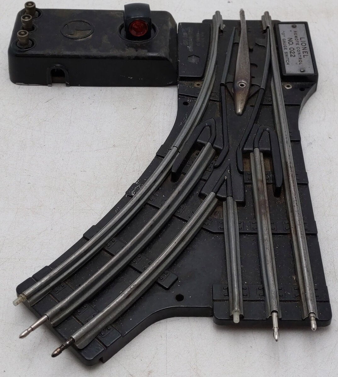 Lionel 6-14063 O 31" Remote-Control 022 Right Hand Switch Turnout VG/Box