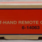 Lionel 6-14063 O 31" Remote-Control 022 Right Hand Switch Turnout VG/Box