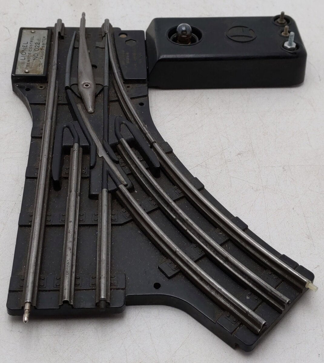 Lionel 6-14062 O Gauge Remote-Control 022 Left Hand Switch Turnout/Box