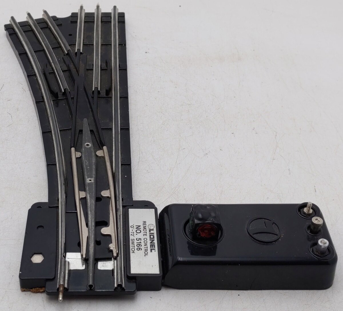 Lionel 6-65166 O72 Left Hand Remote Control Switch VG/Box