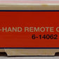 Lionel 6-14062 31" Remote-Control Left Hand Switch Turnout VG/Box