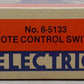 Lionel 6-5133 O Gauge Left Hand Remote Control Switch Turnout VG/Box