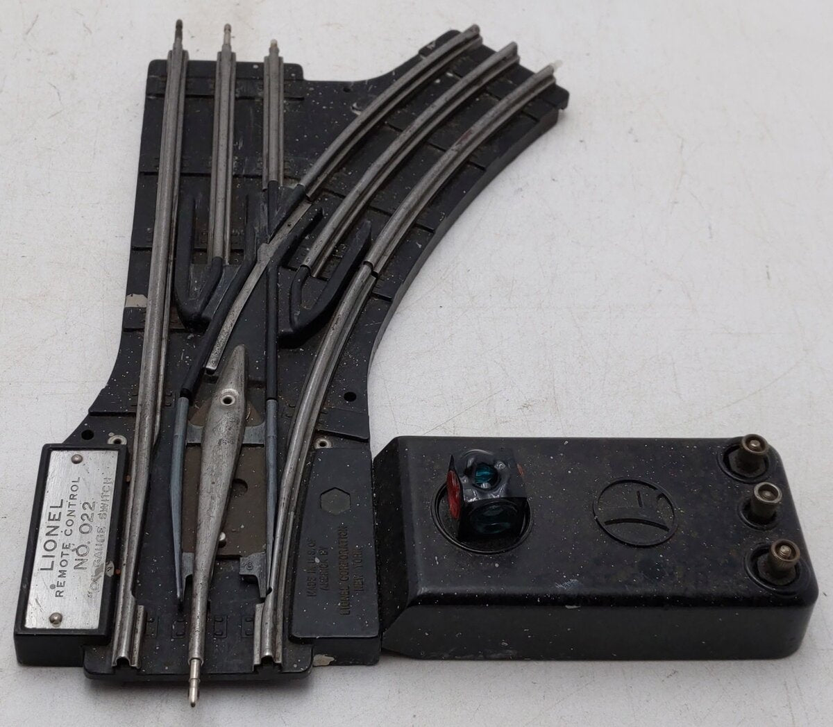 Lionel 6-14063 O 31" Remote-Control 022 Right Hand Switch Turnout VG/Box