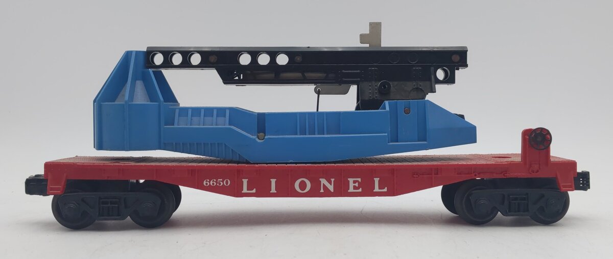 Lionel 6650 O Scale Vintage IRBM Rocket Launcher VG